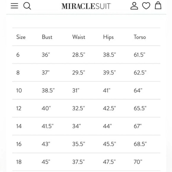 NWT MIRACLESUIT Tummy Control Rock Solid Wrapsody One Piece Swimsuit Size 16 - Picture 10 of 11